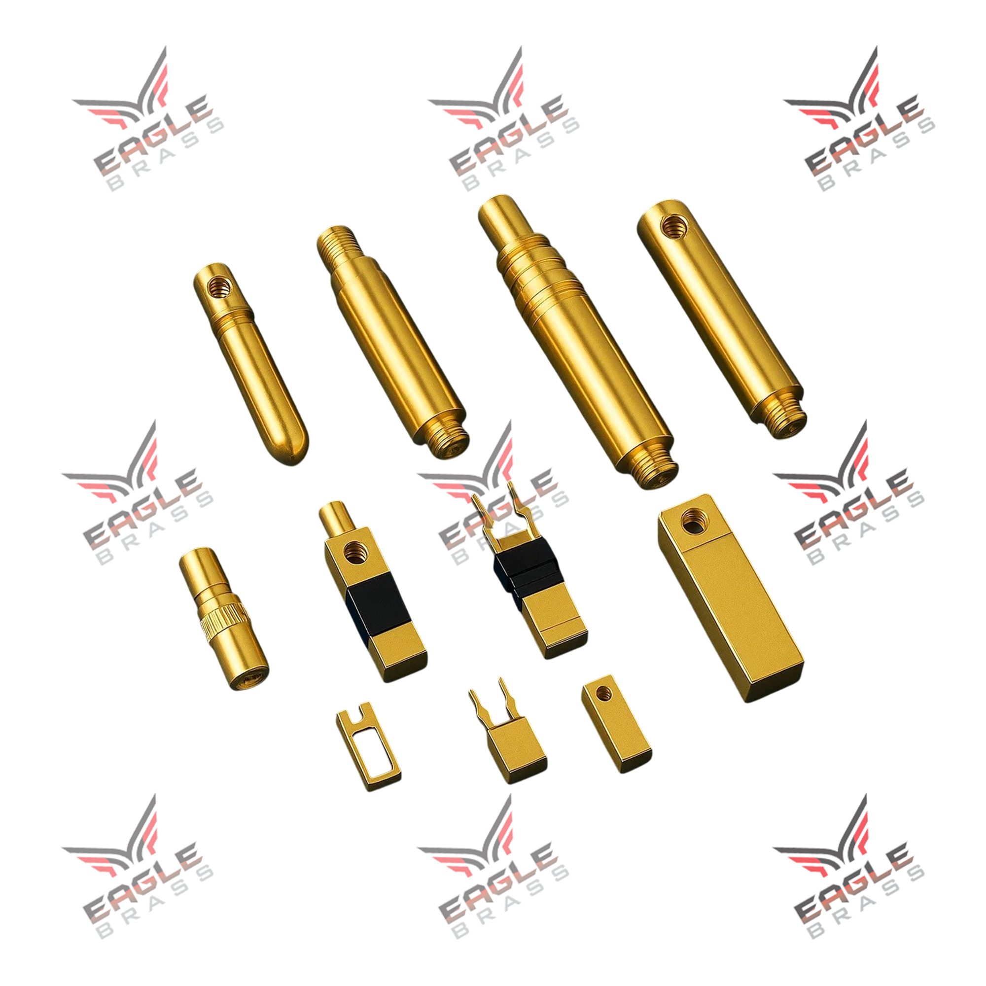 Brass Connector Pin 2
